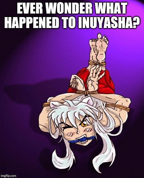 Inuyasha | EVER WONDER WHAT HAPPENED TO INUYASHA? | image tagged in inuyasha,2019,funny,comedy | made w/ Imgflip meme maker
