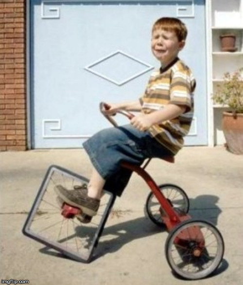 Square Trike | image tagged in square trike | made w/ Imgflip meme maker