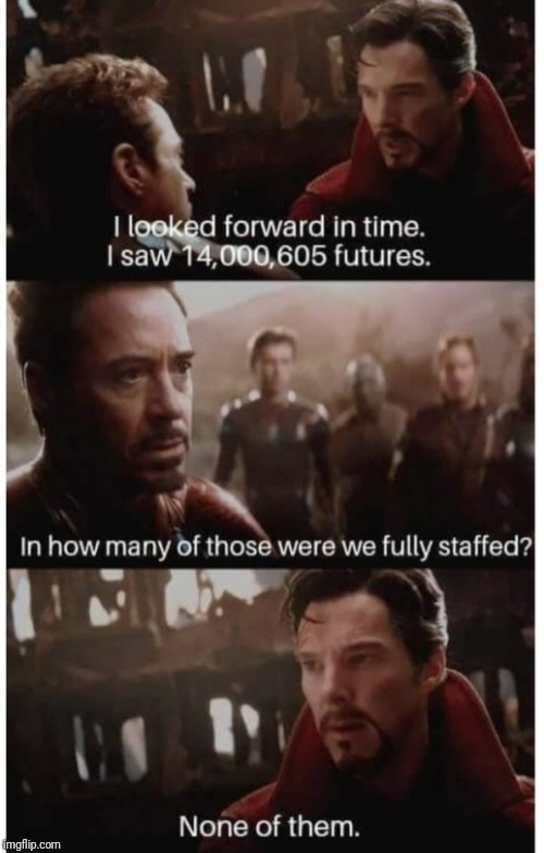 When psychic powers bring disappointing news | image tagged in iron man,tony stark,work,future,avengers,job | made w/ Imgflip meme maker