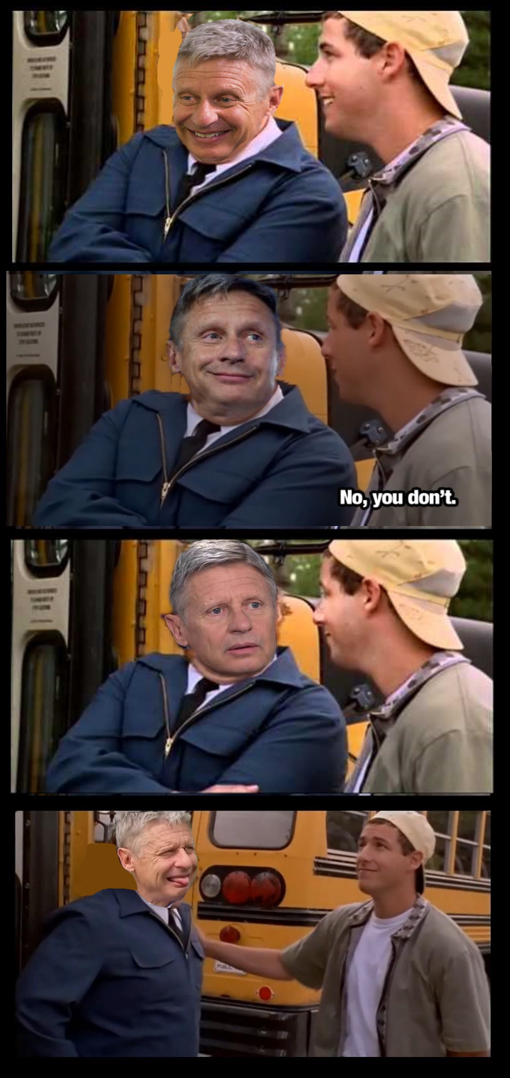 Gary Johnson Blank Meme Template