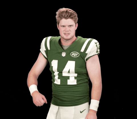 High Quality Sam Darnold Yes Blank Meme Template