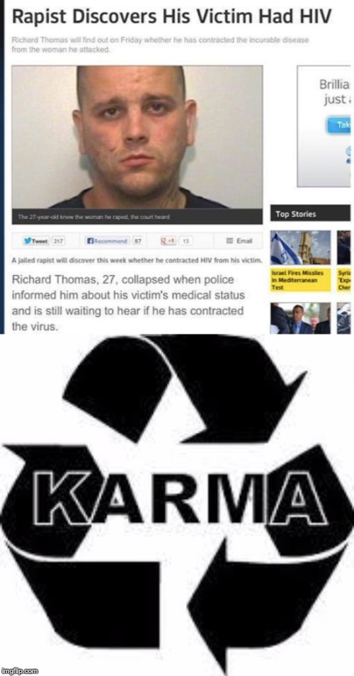 image tagged in karma | made w/ Imgflip meme maker