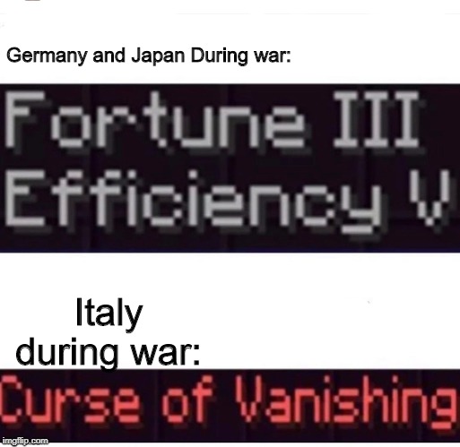 Axis in a nutshell | Germany and Japan During war:; Italy during war: | image tagged in ww2 | made w/ Imgflip meme maker