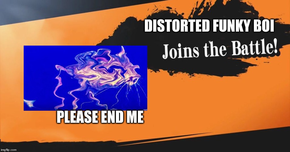 Smash Bros. | DISTORTED FUNKY BOI; PLEASE END ME | image tagged in smash bros | made w/ Imgflip meme maker