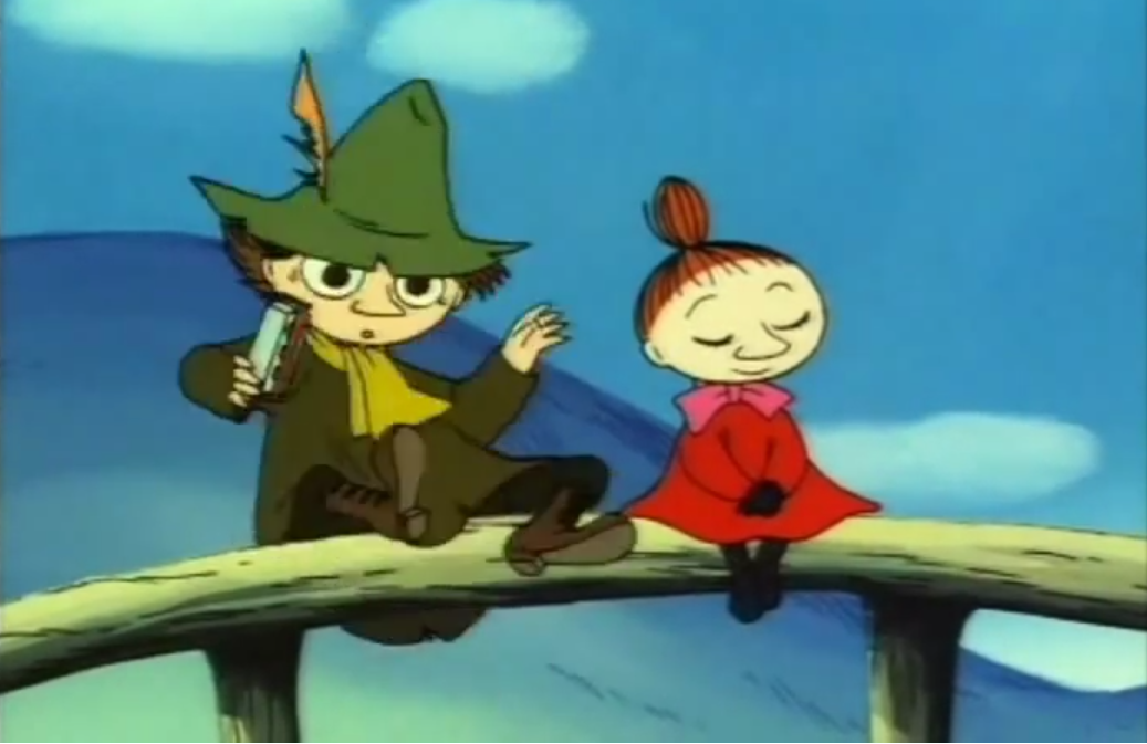 Snufkin & Little My Blank Meme Template