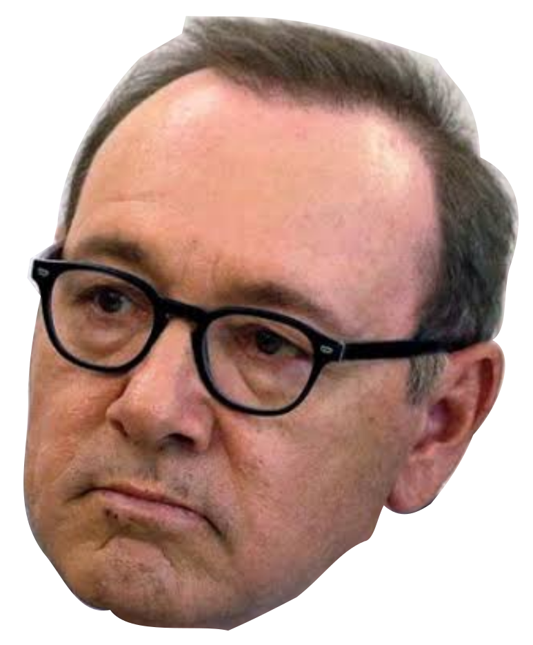 High Quality kevin spacey head Blank Meme Template