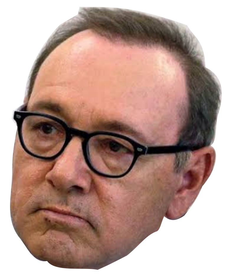 kevin spacey head Blank Meme Template