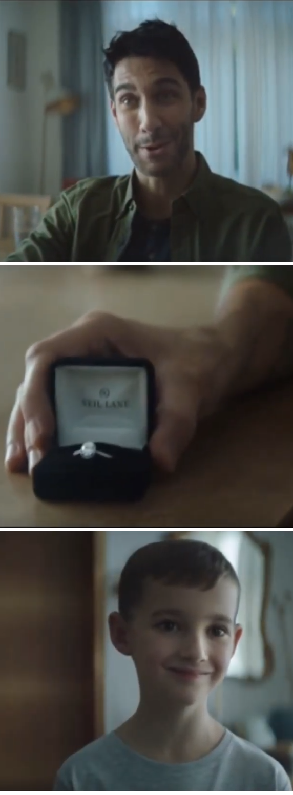 Kay Jewelers creep commercial Blank Meme Template