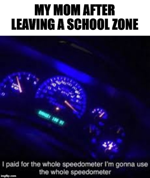We have gone plad | MY MOM AFTER LEAVING A SCHOOL ZONE | image tagged in memes,funny,mom | made w/ Imgflip meme maker