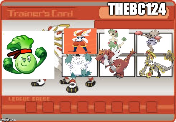 trainer card template S | THEBC124 | image tagged in trainer card template s | made w/ Imgflip meme maker