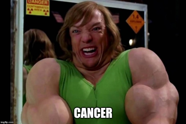 Cancer | CANCER | image tagged in bruh | made w/ Imgflip meme maker