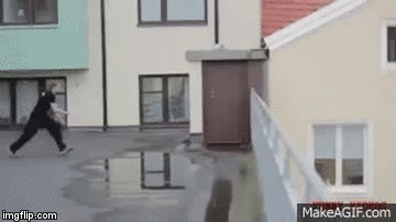And his name is faceplant! | image tagged in gifs | made w/ Imgflip video-to-gif maker