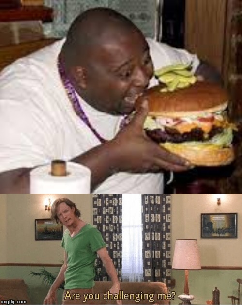 image tagged in are you challenging me | made w/ Imgflip meme maker