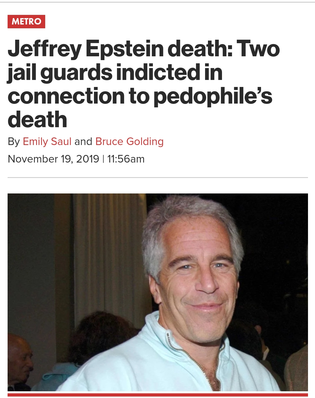 Epstein guards suicide Blank Meme Template