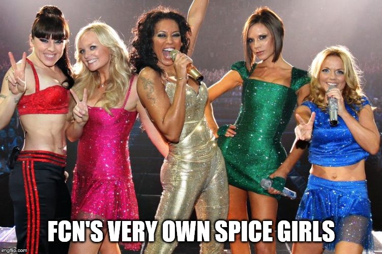 FCN'S VERY OWN SPICE GIRLS | made w/ Imgflip meme maker