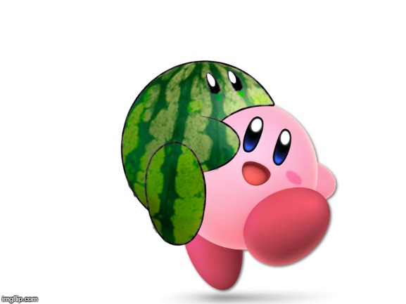 Uno Reverse! | image tagged in watermelons,kirby,memes | made w/ Imgflip meme maker