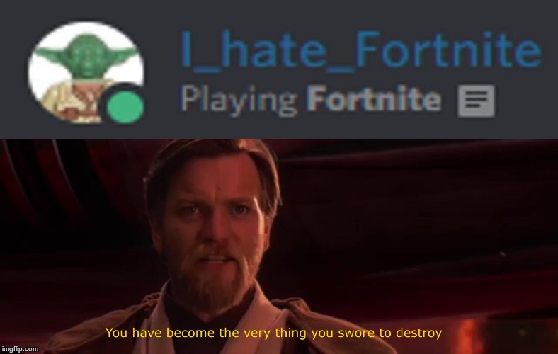 You became the very thing you swore to destroy | image tagged in you became the very thing you swore to destroy | made w/ Imgflip meme maker