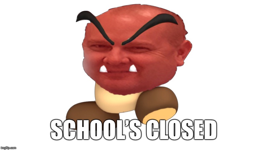High Quality School’s closed Blank Meme Template