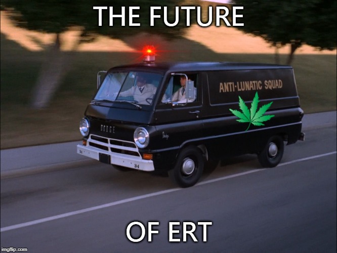 lunatic squad | THE FUTURE; OF ERT | image tagged in lunatic squad | made w/ Imgflip meme maker