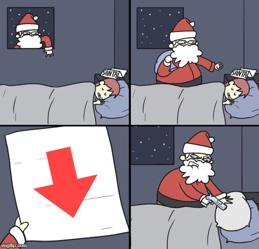 Letter to Murderous Santa | image tagged in letter to murderous santa | made w/ Imgflip meme maker