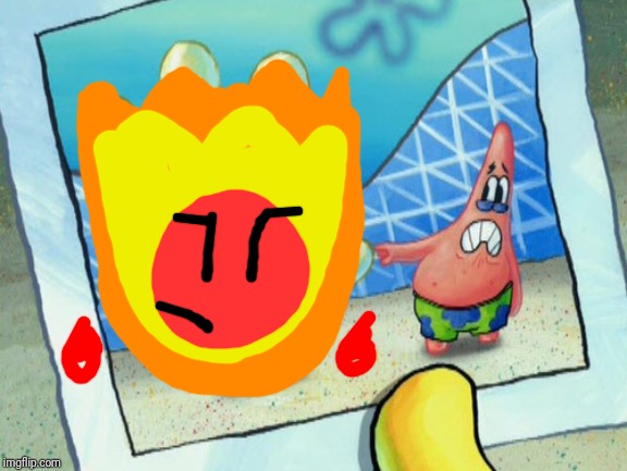 Scared Patrick and glovey glove | image tagged in scared patrick and glovey glove | made w/ Imgflip meme maker