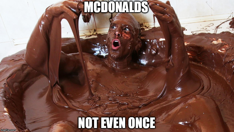 MCDONALDS NOT EVEN ONCE | made w/ Imgflip meme maker