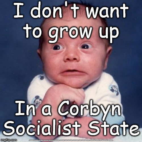 Corbyn/Labour - Socialist State of England | I don't want
to grow up; In a Corbyn 
Socialist State; #JC4PMNOW #jc4pm2019 #gtto #jc4pm #cultofcorbyn #labourisdead #weaintcorbyn #wearecorbyn #Corbyn #NeverCorbyn #timeforchange #Labour @PeoplesMomentum #votelabour2019 #toriesout #generalElection2019 #labourpolicies | image tagged in brexit election 2019,brexit boris corbyn farage swinson trump,jc4pmnow gtto jc4pm2019,cultofcorbyn,labourisdead | made w/ Imgflip meme maker