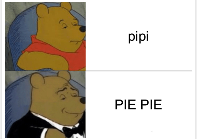 High Quality Piepie vs pipi Blank Meme Template