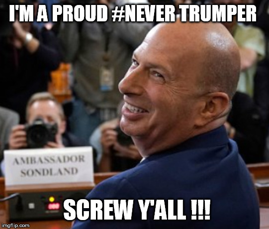 I'M A PROUD #NEVER TRUMPER; SCREW Y'ALL !!! | made w/ Imgflip meme maker