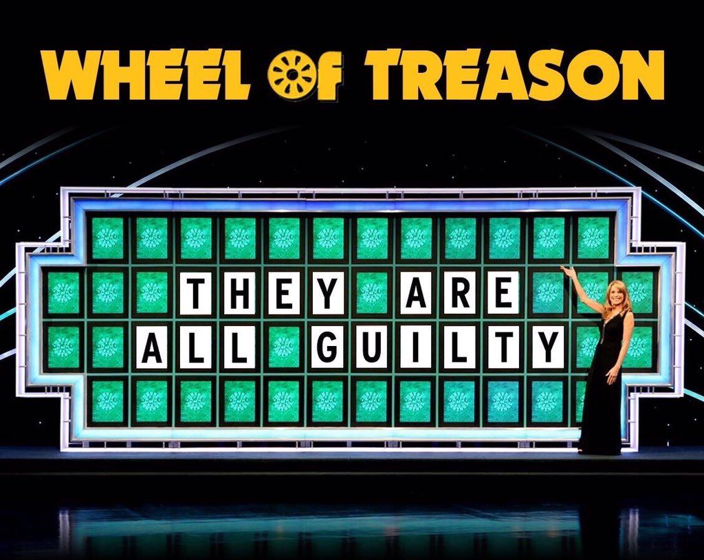 wheel of treason Blank Meme Template