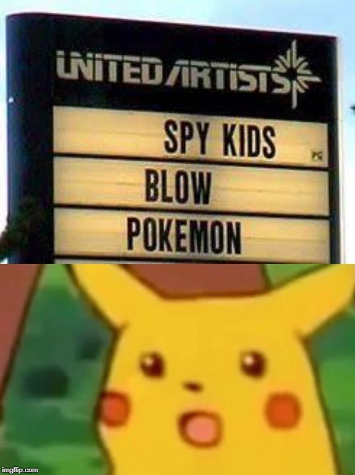 united artists | image tagged in memes,surprised pikachu,spy,funny,pokemon,blow | made w/ Imgflip meme maker