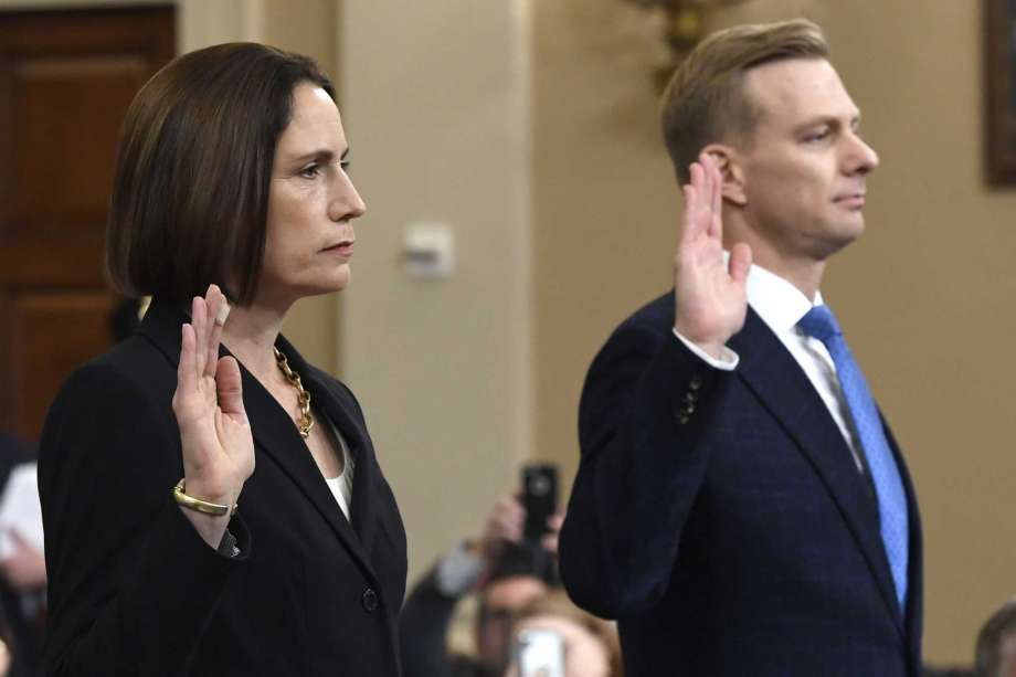 David Holmes & Fiona Hill Blank Meme Template