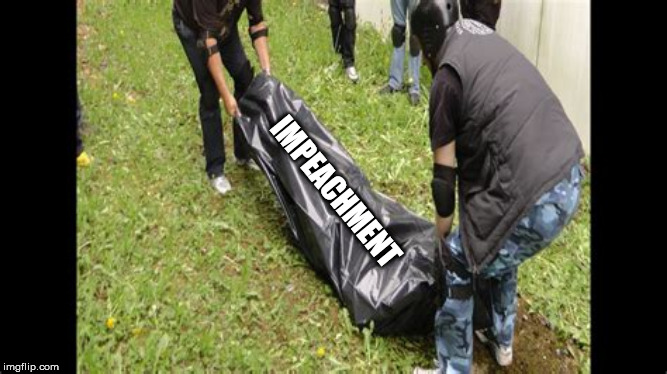 body bag | IMPEACHMENT | image tagged in body bag | made w/ Imgflip meme maker