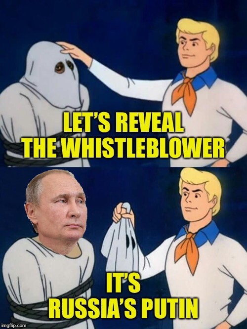 Whistleblower IDed | image tagged in impeach,trump,whistleblower,reveal,identified | made w/ Imgflip meme maker