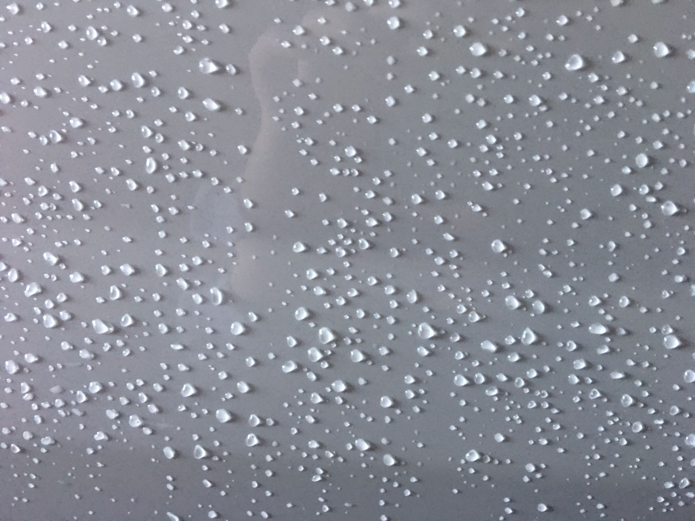 Raindrops on a Car Blank Meme Template