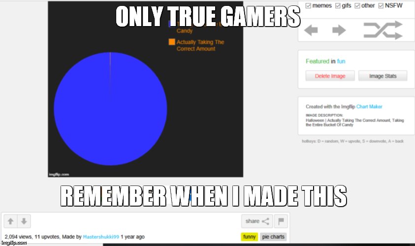 It's been over a year since I joined, thanks! | ONLY TRUE GAMERS; REMEMBER WHEN I MADE THIS | image tagged in mine,1 year later,the beginning | made w/ Imgflip meme maker