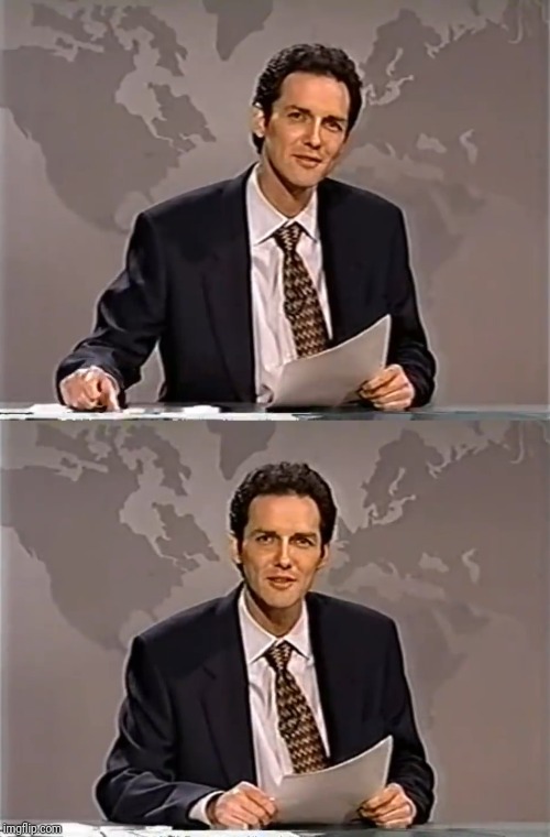 WEEKEND UPDATE WITH NORM Blank Meme Template