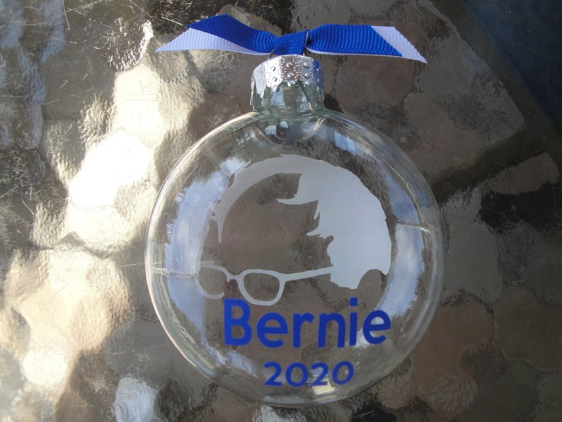 Bernie Sanders Christmas ornament Blank Meme Template