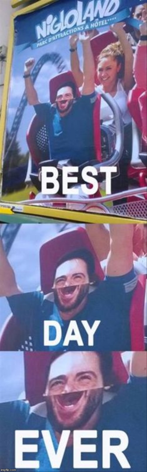 Best day ever | image tagged in fun,happy | made w/ Imgflip meme maker