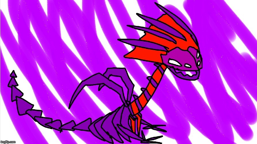 A drawing of eternatus. | made w/ Imgflip meme maker