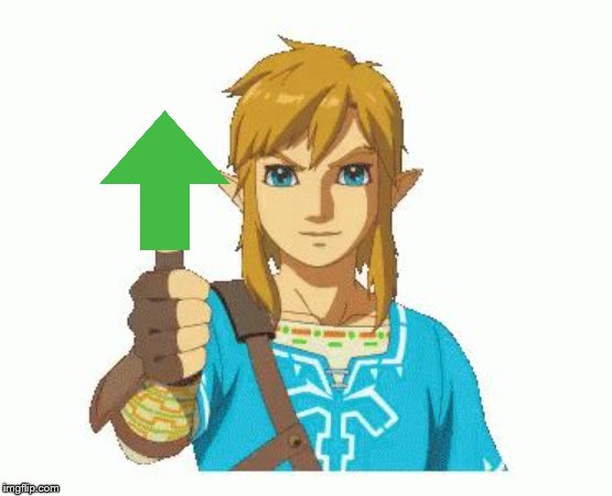 Link Thumbs Up | image tagged in link thumbs up | made w/ Imgflip meme maker