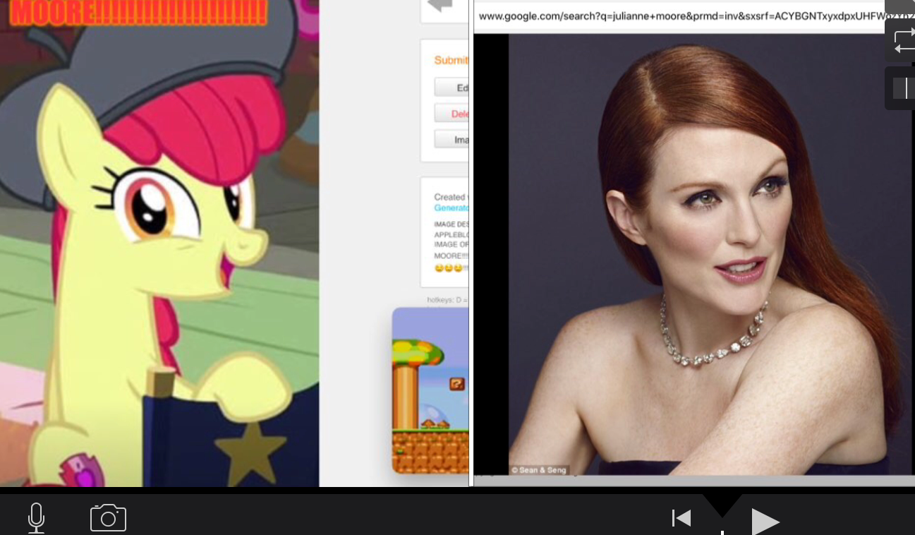 APPLEBLOOM AND JULIANNE MOORE!!!!!!!!!!!!!!!!!!!!!!!!!!!!!!!!!!! Blank Meme Template