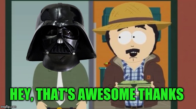 HEY, THAT'S AWESOME THANKS | made w/ Imgflip meme maker