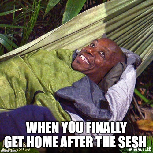 ding ding ding ! | WHEN YOU FINALLY GET HOME AFTER THE SESH | image tagged in british,celebrity,jungle,funny,memes | made w/ Imgflip meme maker