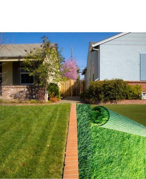 Greener Grass Could Be Astroturf Blank Meme Template