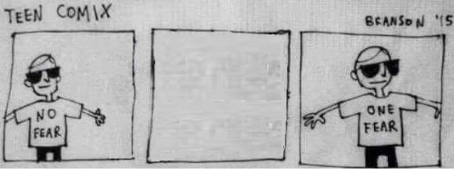 No Fear One Fear Blank Template Imgflip