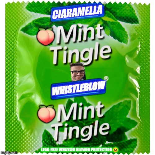 Why Settle for weak Whizzler Blower Protection? | CIARAMELLA; 🍑; WHISTLEBLOW; 🍑; LEAK-FREE WHIZZLER BLOWER PROTECTION 😉 | image tagged in trump impeachment,trojan horse,totally busted,protection,first world problems,funny memes | made w/ Imgflip meme maker