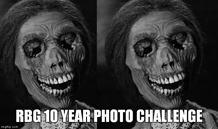 RBG 10 YEAR PHOTO CHALLENGE | image tagged in rbg 10 year challenge | made w/ Imgflip meme maker
