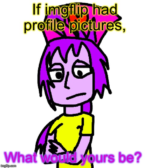 If imgflip had profile pictures, What would yours be? | image tagged in serious em | made w/ Imgflip meme maker