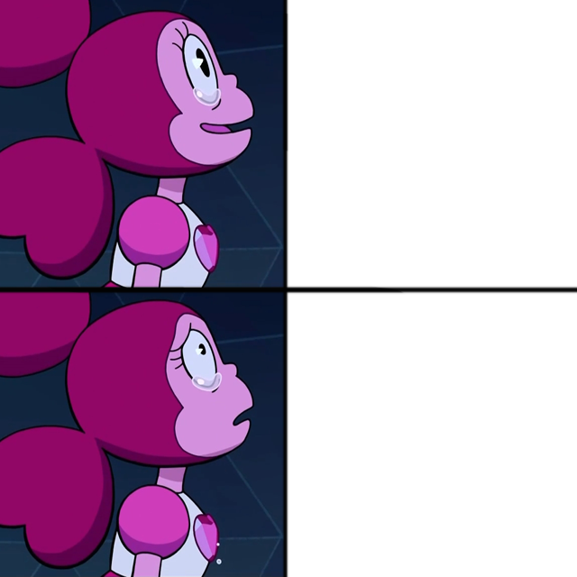 High Quality spinel Blank Meme Template